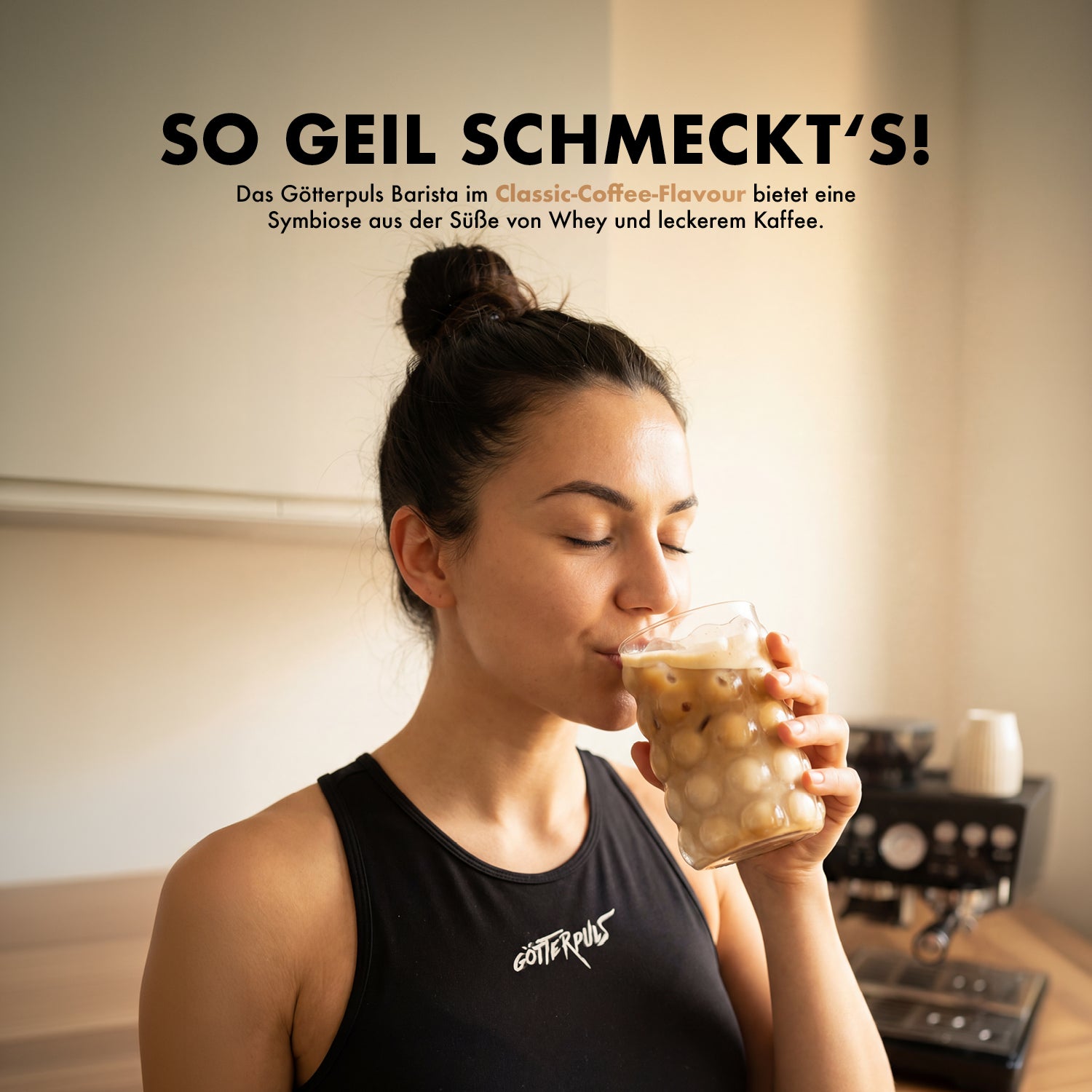 Götterpuls Barista – Protein Iced Coffee
