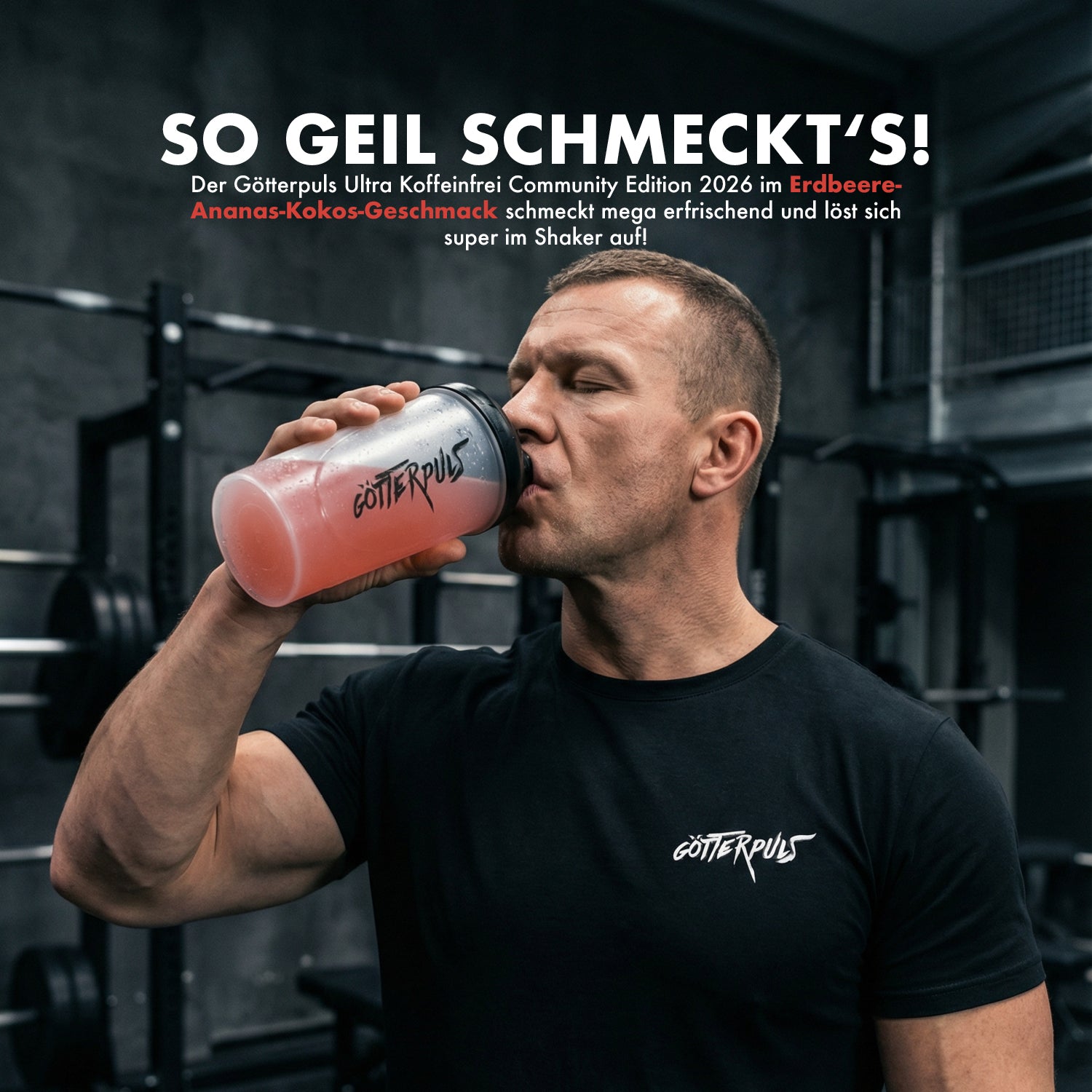 Götterpuls ULTRA Community Edition 2026 - Pre Workout (koffeinfrei)