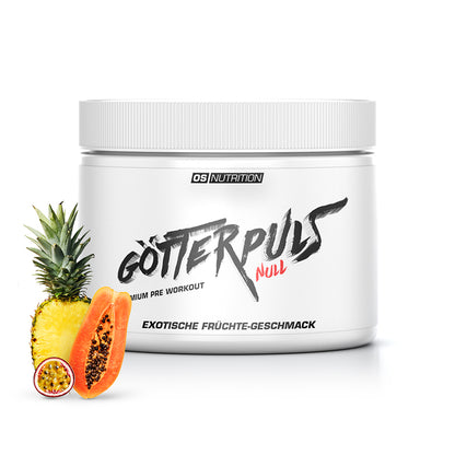 Götterpuls® NULL - Premium Pre Workout (koffeinfrei)