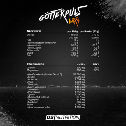 Götterpuls® Intra – Premium Intra Workout Drink