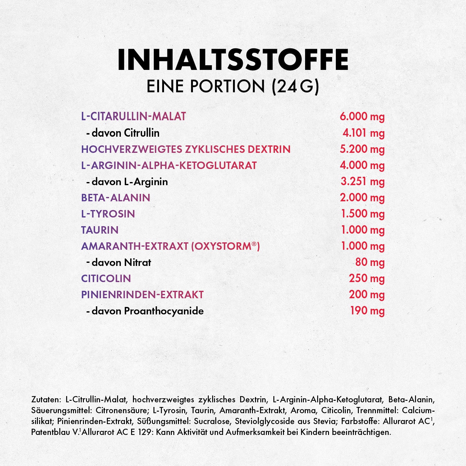 Götterpuls ULTRA - Pre Workout (koffeinfrei)