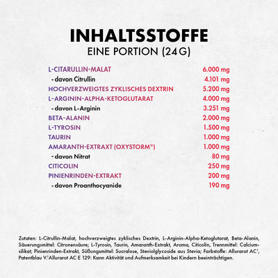 Götterpuls ULTRA - Pre Workout (koffeinfrei)