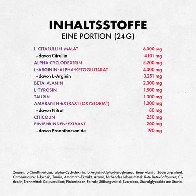 Götterpuls ULTRA - Pre Workout (koffeinfrei)