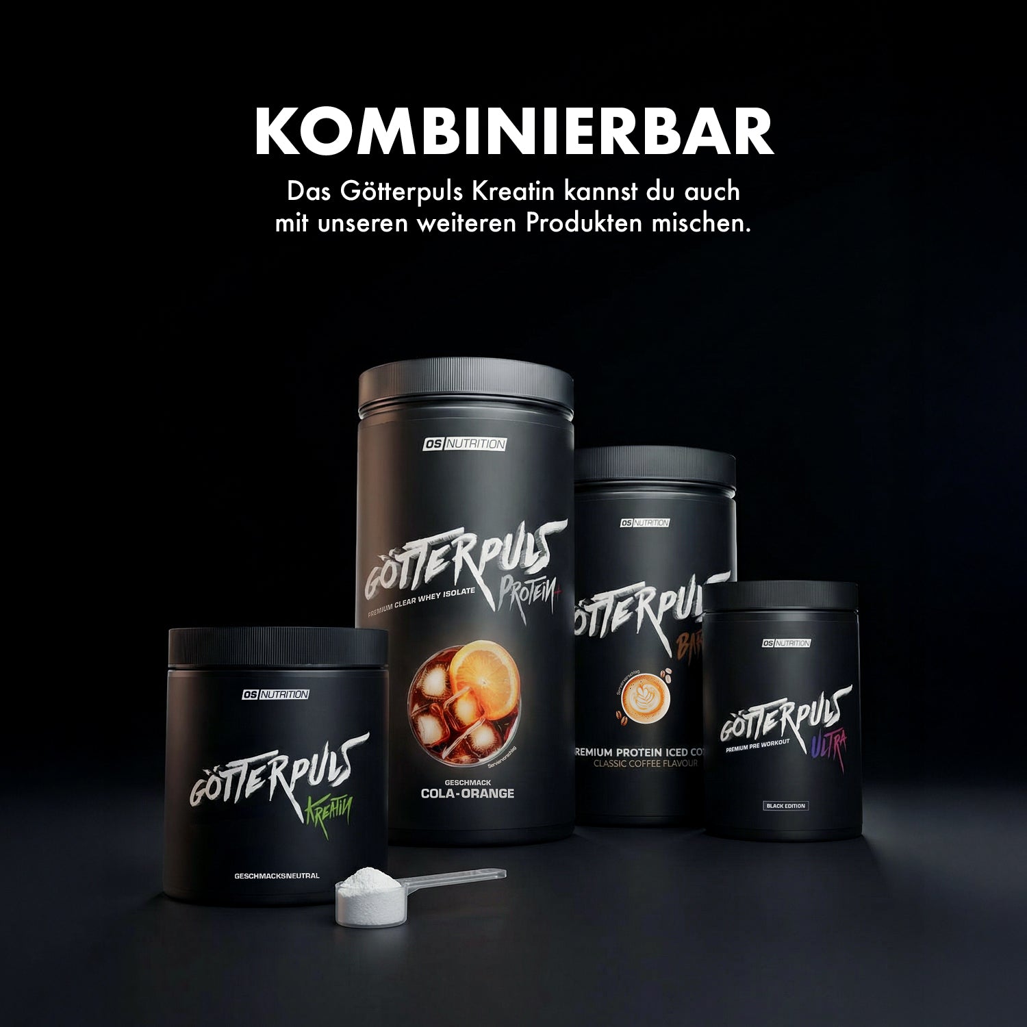 Götterpuls Kreatin - Kreatin-Monohydrat