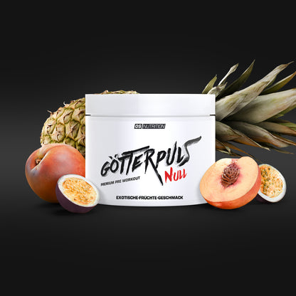 Götterpuls® NULL - Premium Pre Workout (koffeinfrei)