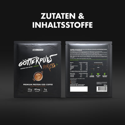 Götterpuls Barista+ – Protein Iced Coffee + Kreatin