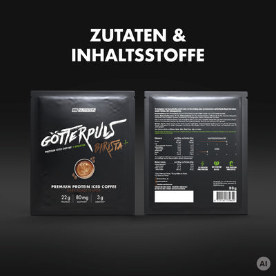 Götterpuls Barista+ – Protein Iced Coffee + Kreatin