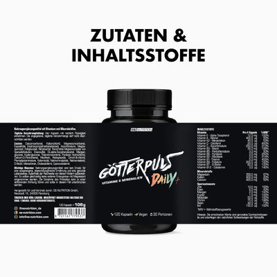 Götterpuls Daily+ – Vitamine & Mineralien