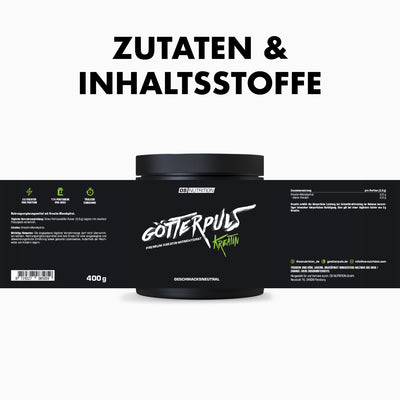 Götterpuls Kreatin - Kreatin-Monohydrat
