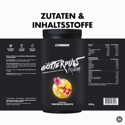 Götterpuls Protein+ – Clear Whey Protein Isolate