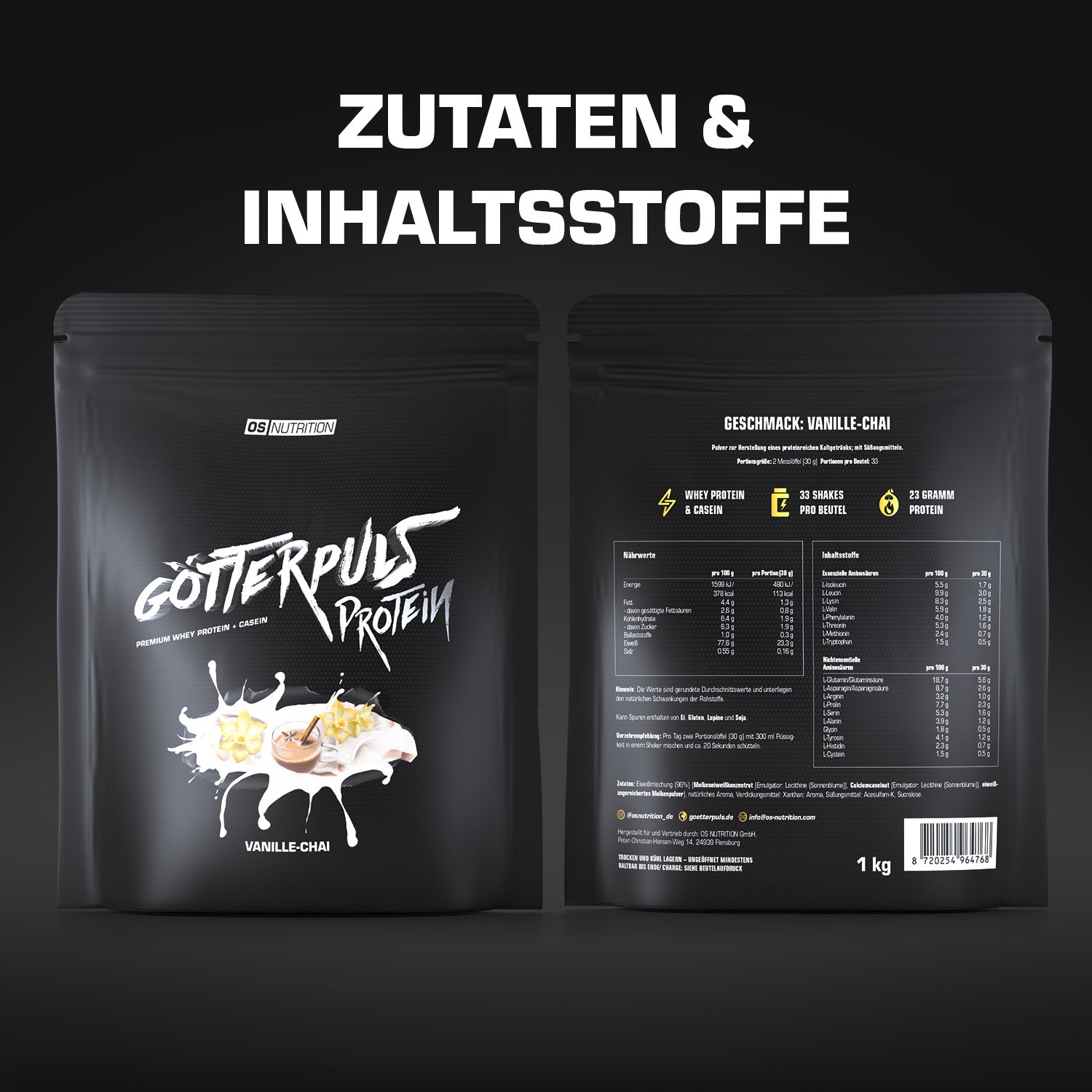 Götterpuls Protein – Premium Whey Protein & Casein