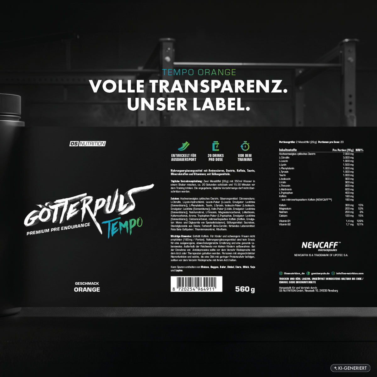 Götterpuls Tempo - Pre Endurance