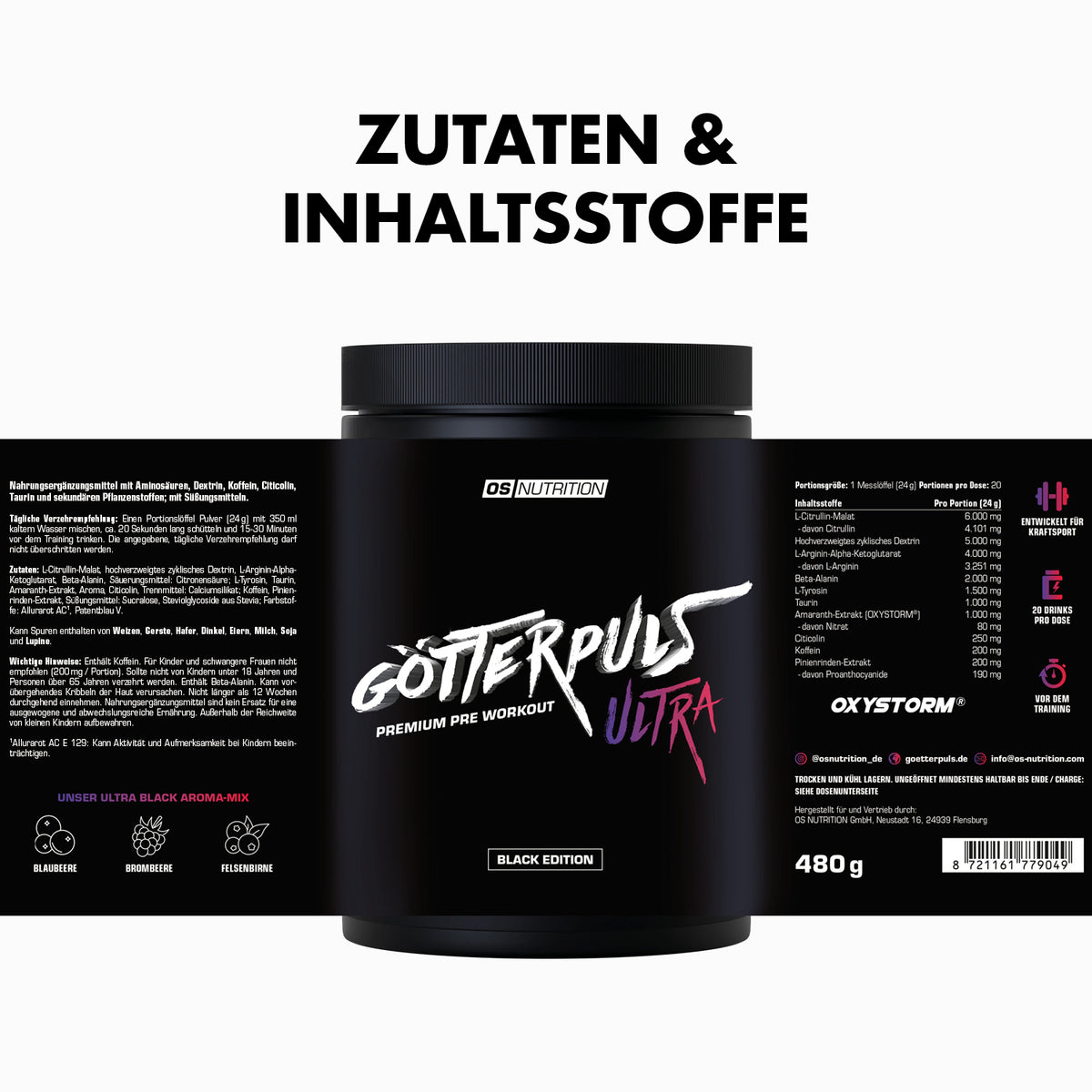 Götterpuls ULTRA - Pre Workout