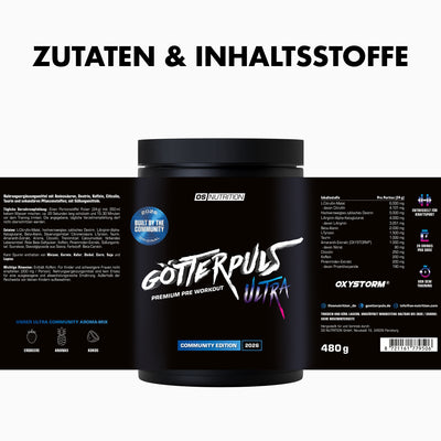 Götterpuls ULTRA Community Edition 2026 - Pre Workout