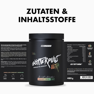 Götterpuls ULTRA Community Edition 2025 - Pre Workout