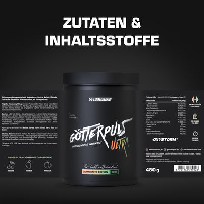 Götterpuls ULTRA Community Edition 2025 - Pre Workout