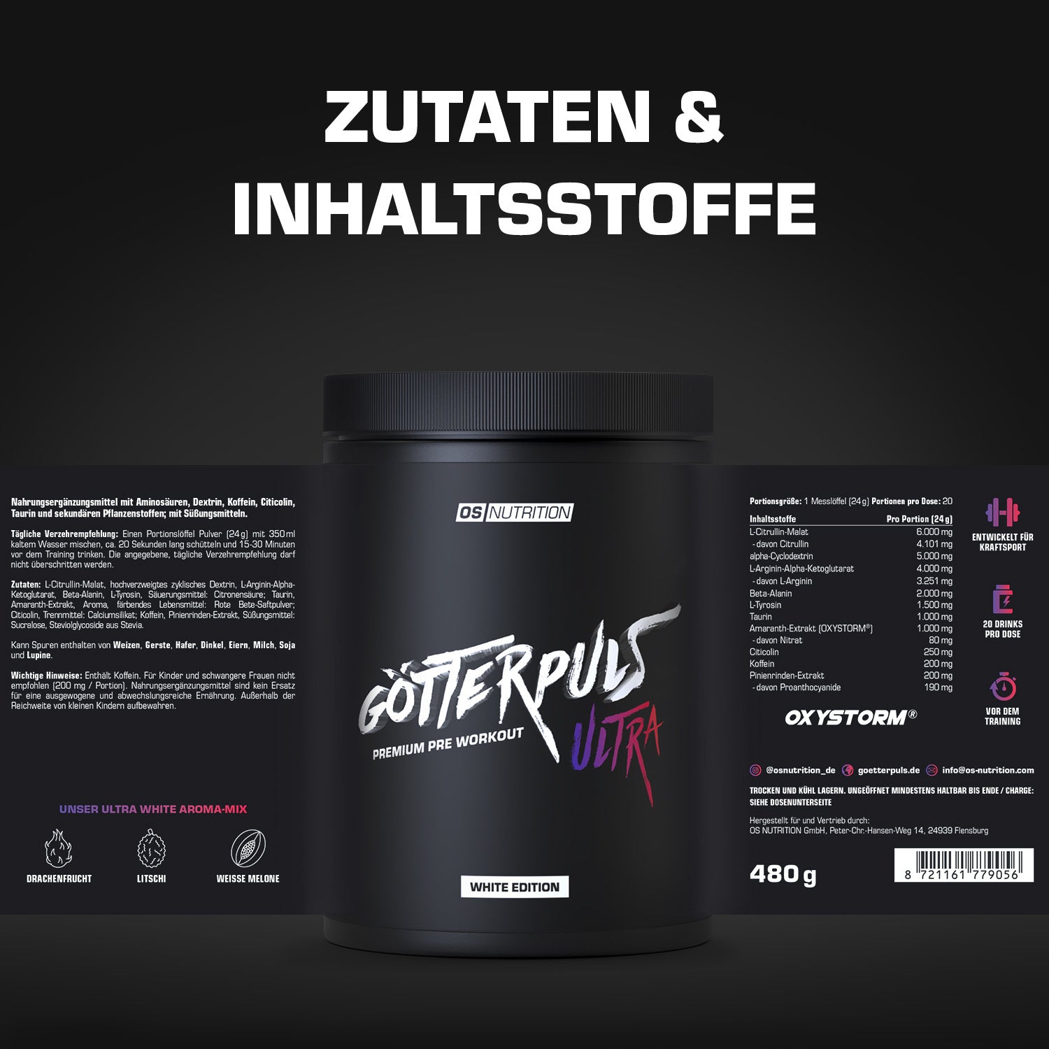 Götterpuls ULTRA - Premium Pre Workout