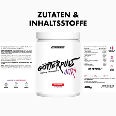 Götterpuls ULTRA - Pre Workout (koffeinfrei)