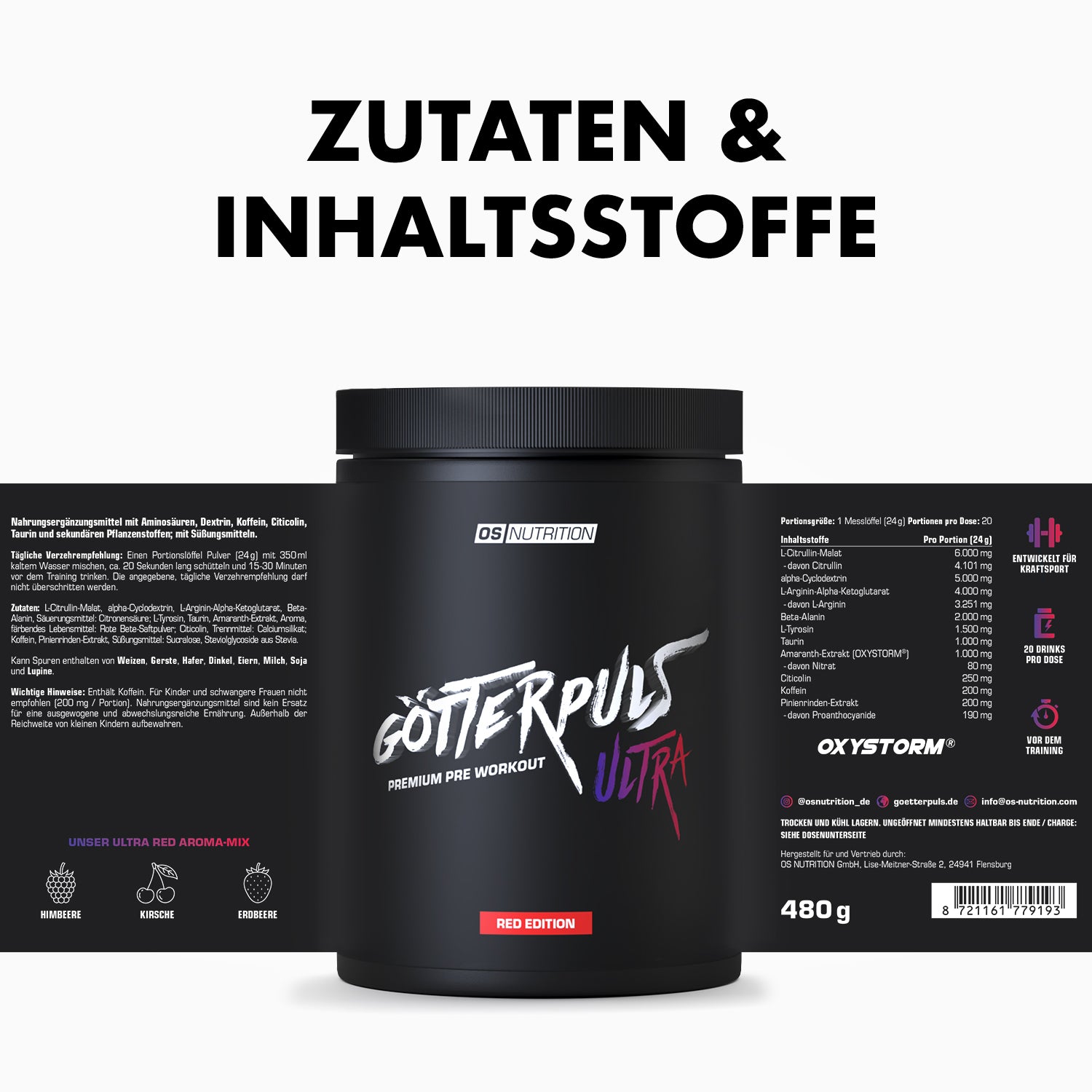 Götterpuls ULTRA - Premium Pre Workout