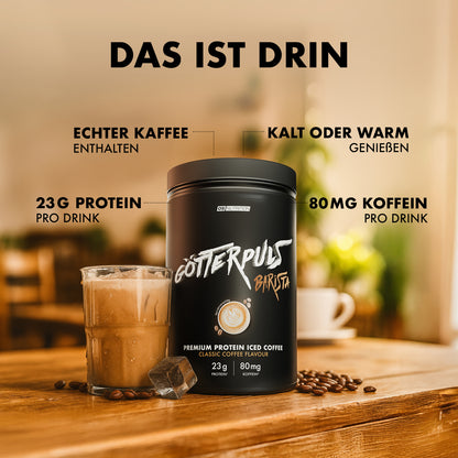 Götterpuls Barista – Premium Protein Iced Coffee