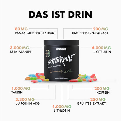 Götterpuls - Premium Pre Workout Community Edition 2024