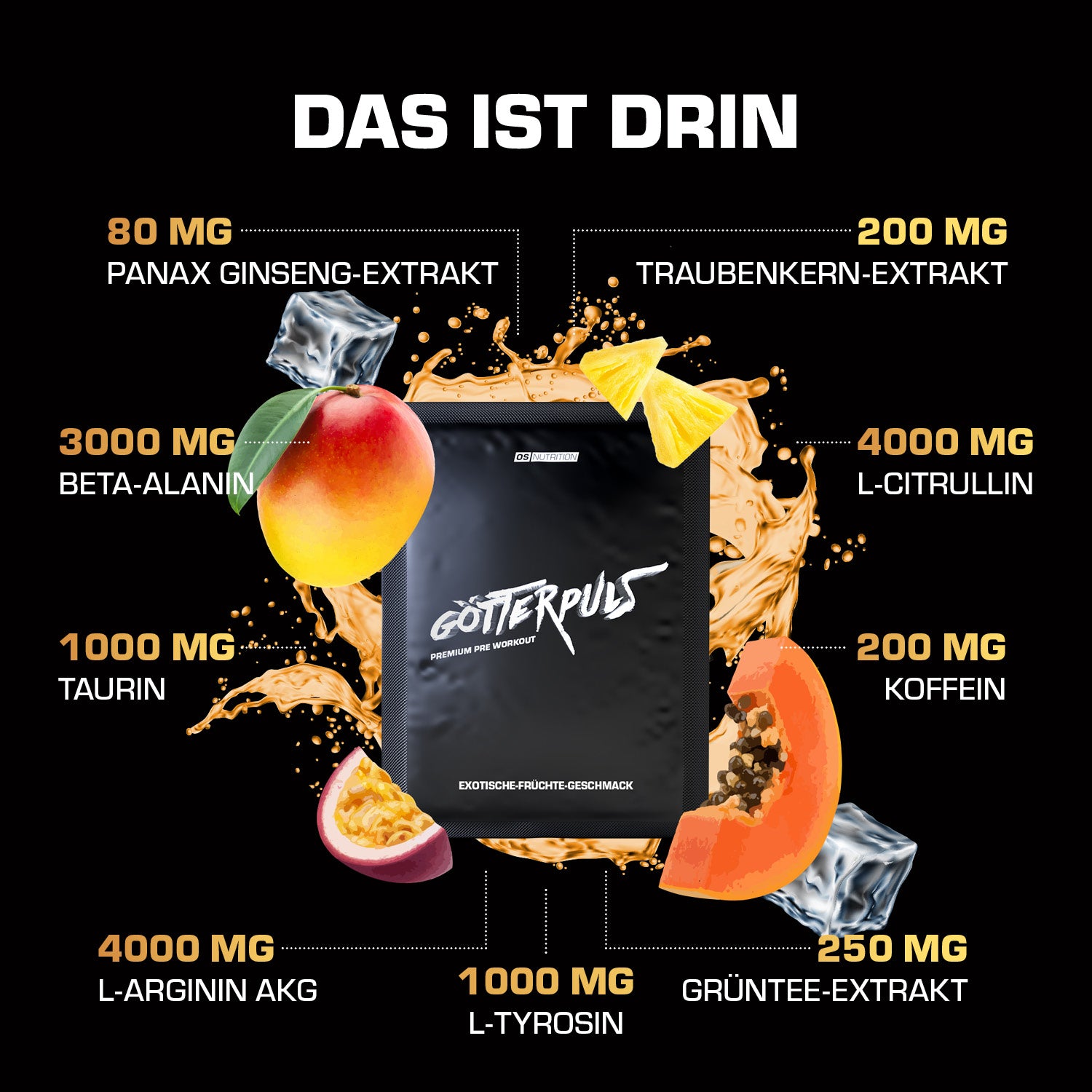 Götterpuls® - Premium Pre Workout