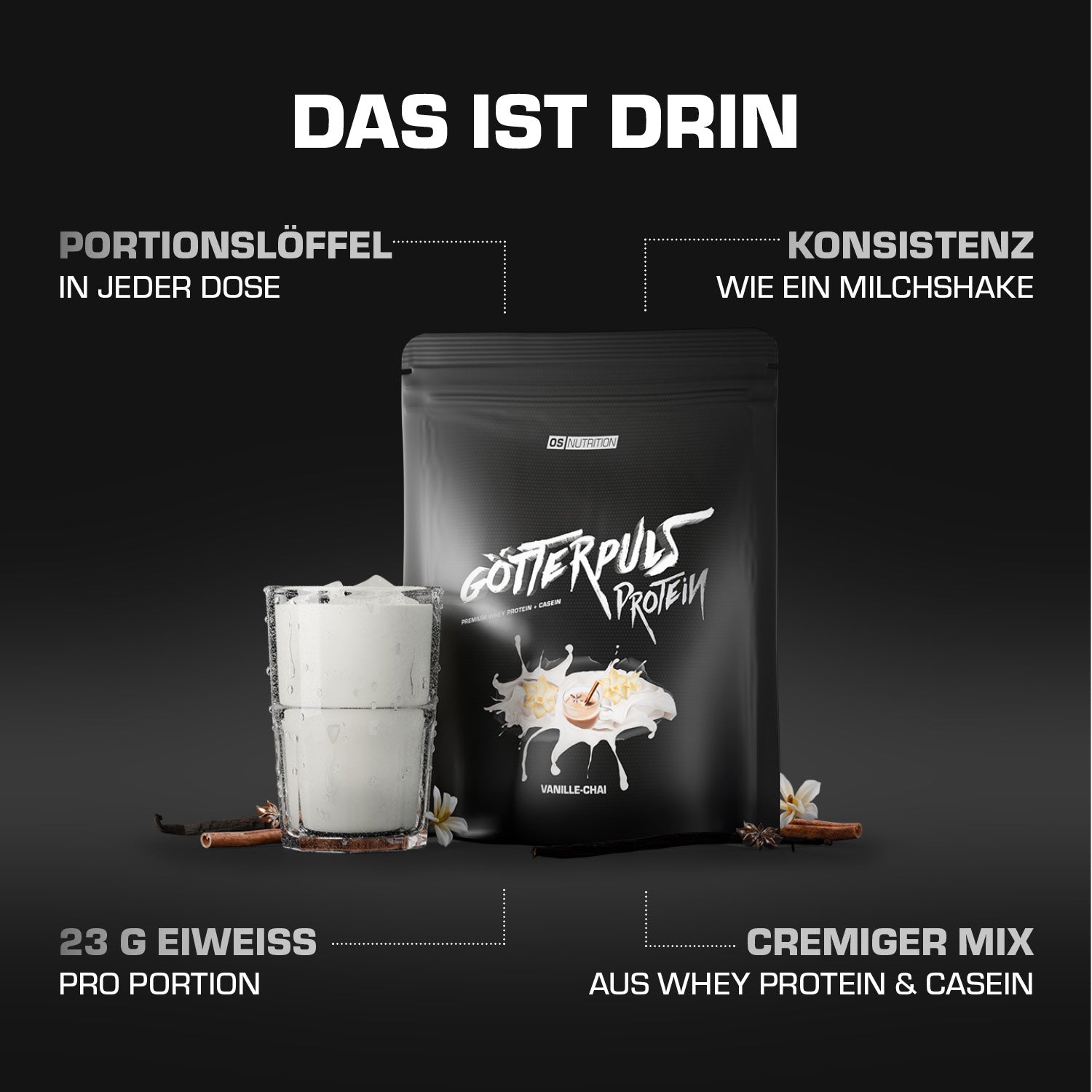 Götterpuls Protein – Premium Whey Protein & Casein