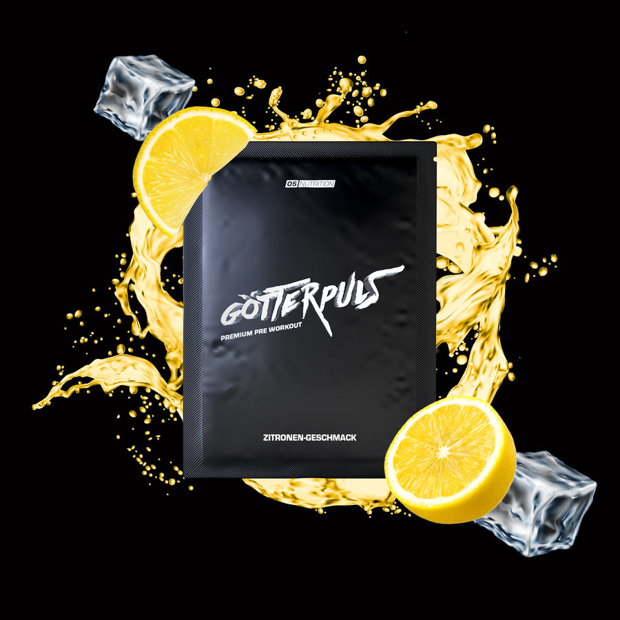 Götterpuls® - Premium Pre Workout - Zitrone