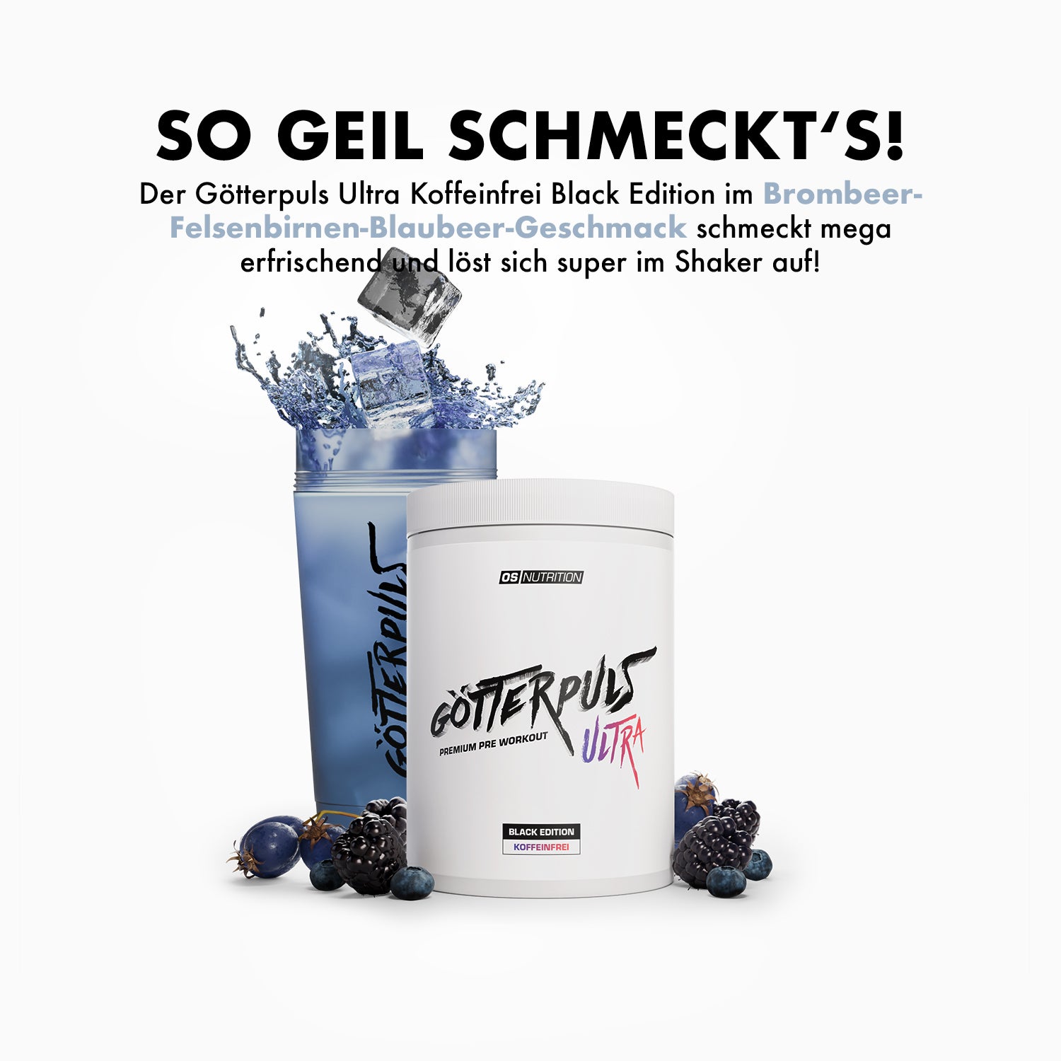 Götterpuls ULTRA - Premium Pre Workout (koffeinfrei)