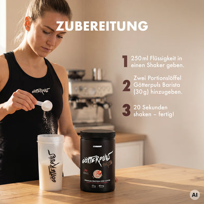 Götterpuls Barista – Protein Iced Coffee
