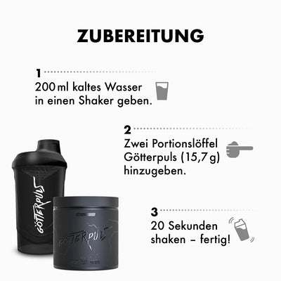 Götterpuls Limited BLACKOUT EDITION - Pre Workout
