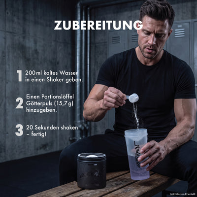 Götterpuls Limited BLACKOUT EDITION - Pre Workout