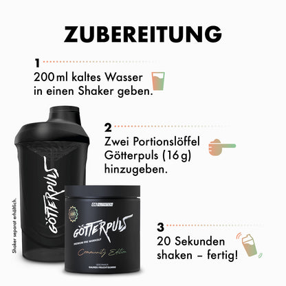 Götterpuls - Premium Pre Workout Community Edition 2024