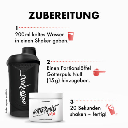 Götterpuls NULL - Premium Pre Workout (koffeinfrei)