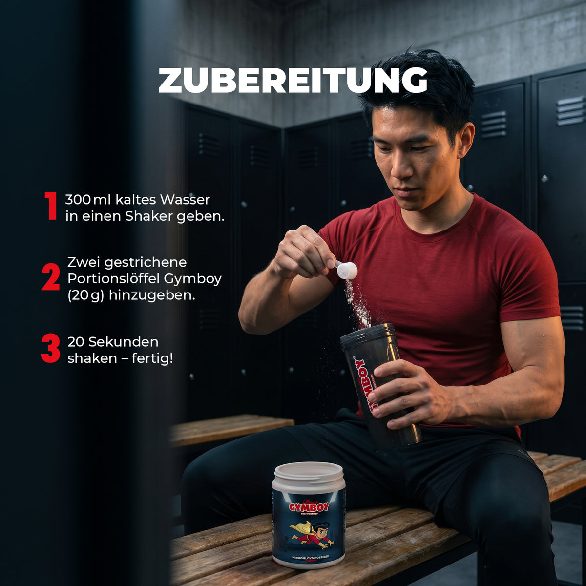 GYMBOY Pre Workout (Fanpack)