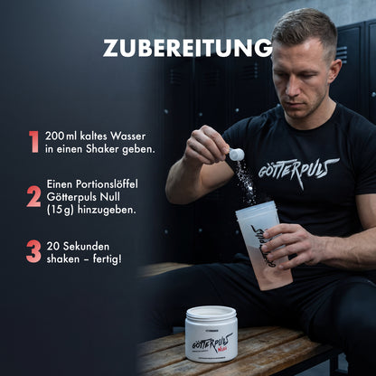 Götterpuls NULL - Pre Workout (koffeinfrei)