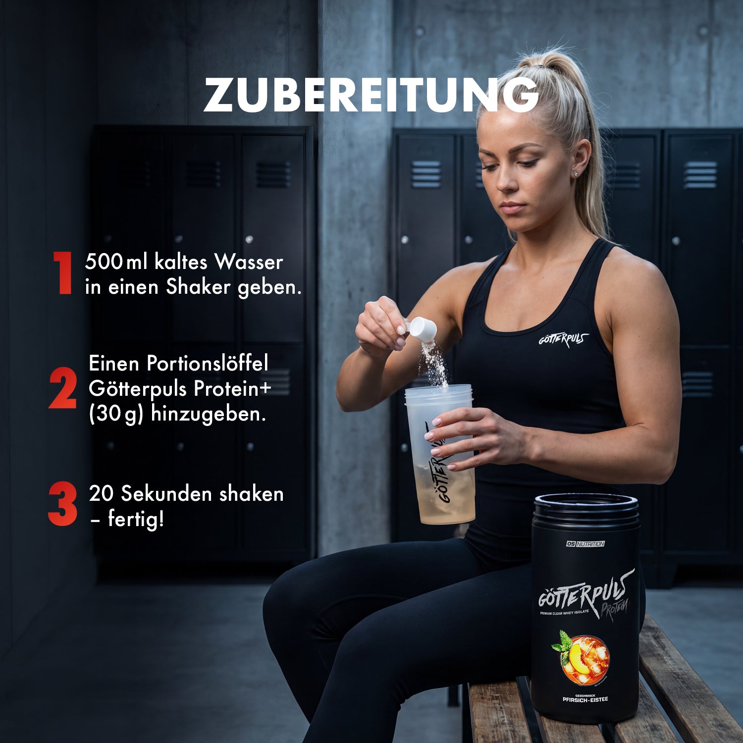 Götterpuls Protein+ – Clear Whey Protein Isolate