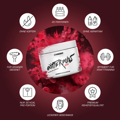 Götterpuls NULL - Pre Workout (koffeinfrei)